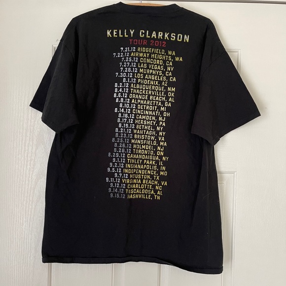 KELLY CLARKSON Graphic Tee Band Concert Tour Shirt - Picture 3 of 3